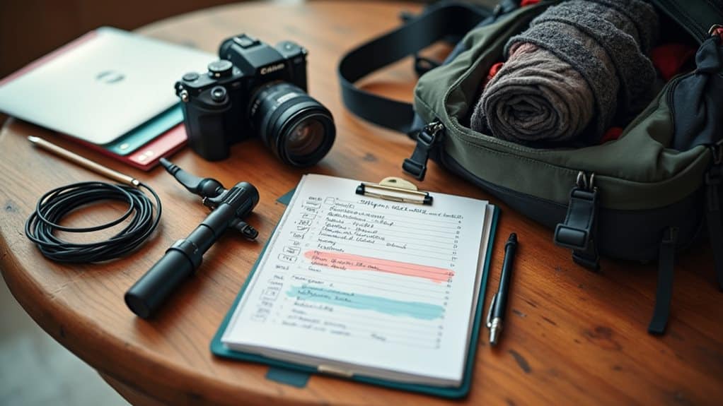 Eine unverzichtbare Reise-Checkliste für Kreative 3 Content Erstellung, Kreative Ausrüstung, Reise-Checkliste kreative Reise-Pack-Essentials