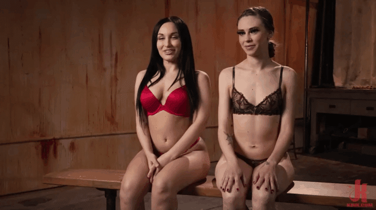 BDSMInterview mit Gabriela-Paltrowba und Alexa Nova von Kink.com